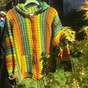 Handmade crocheted sweater